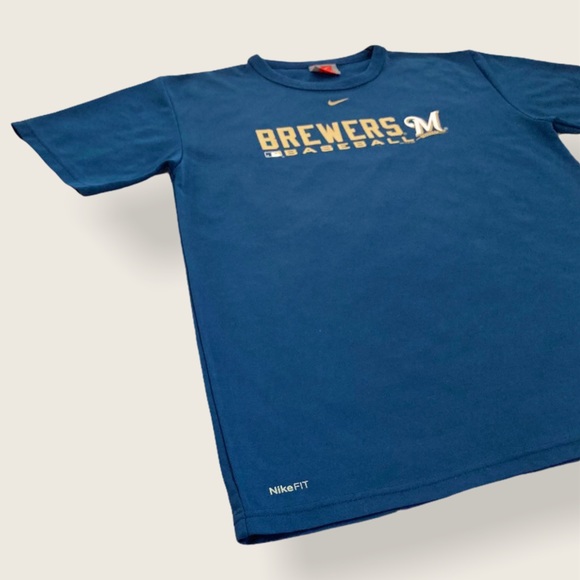 2000s Nike x Brewers Tee - Picture 6 of 10